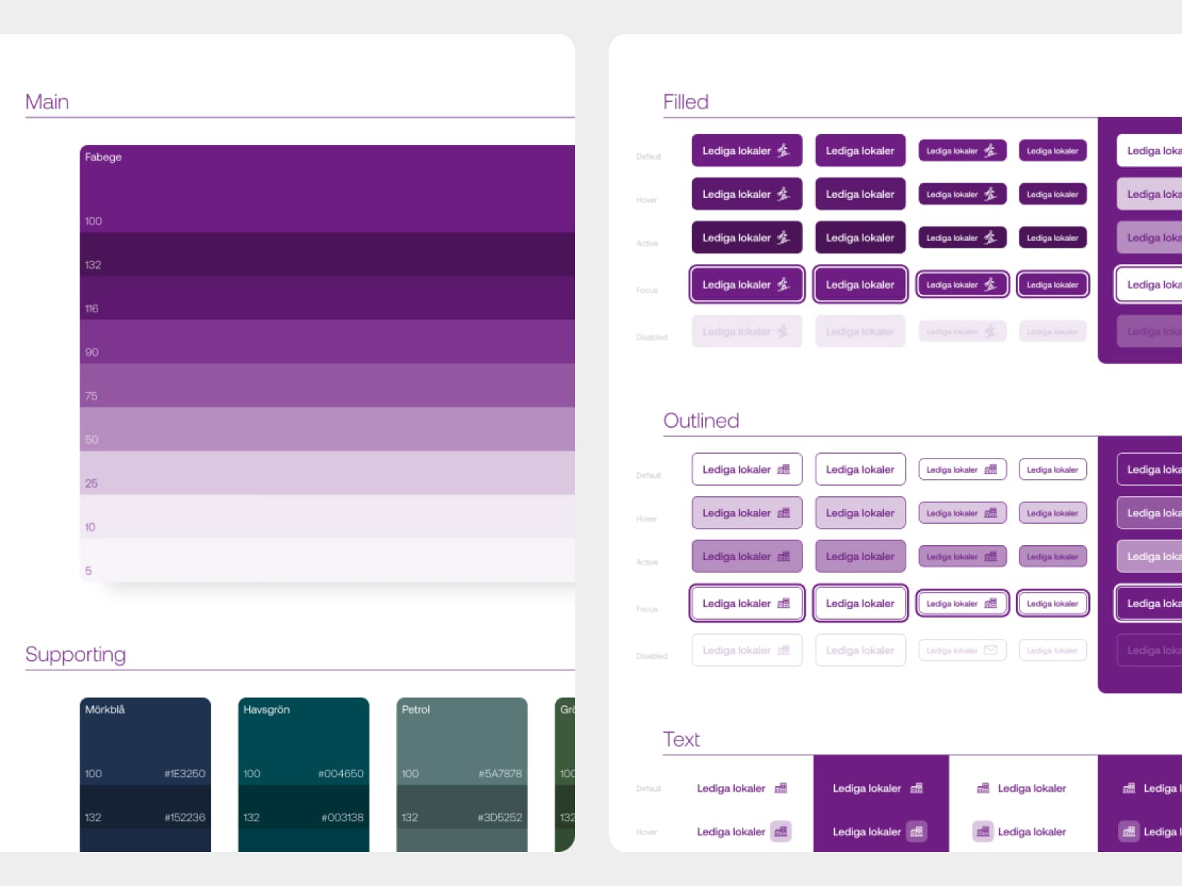 fabege design system